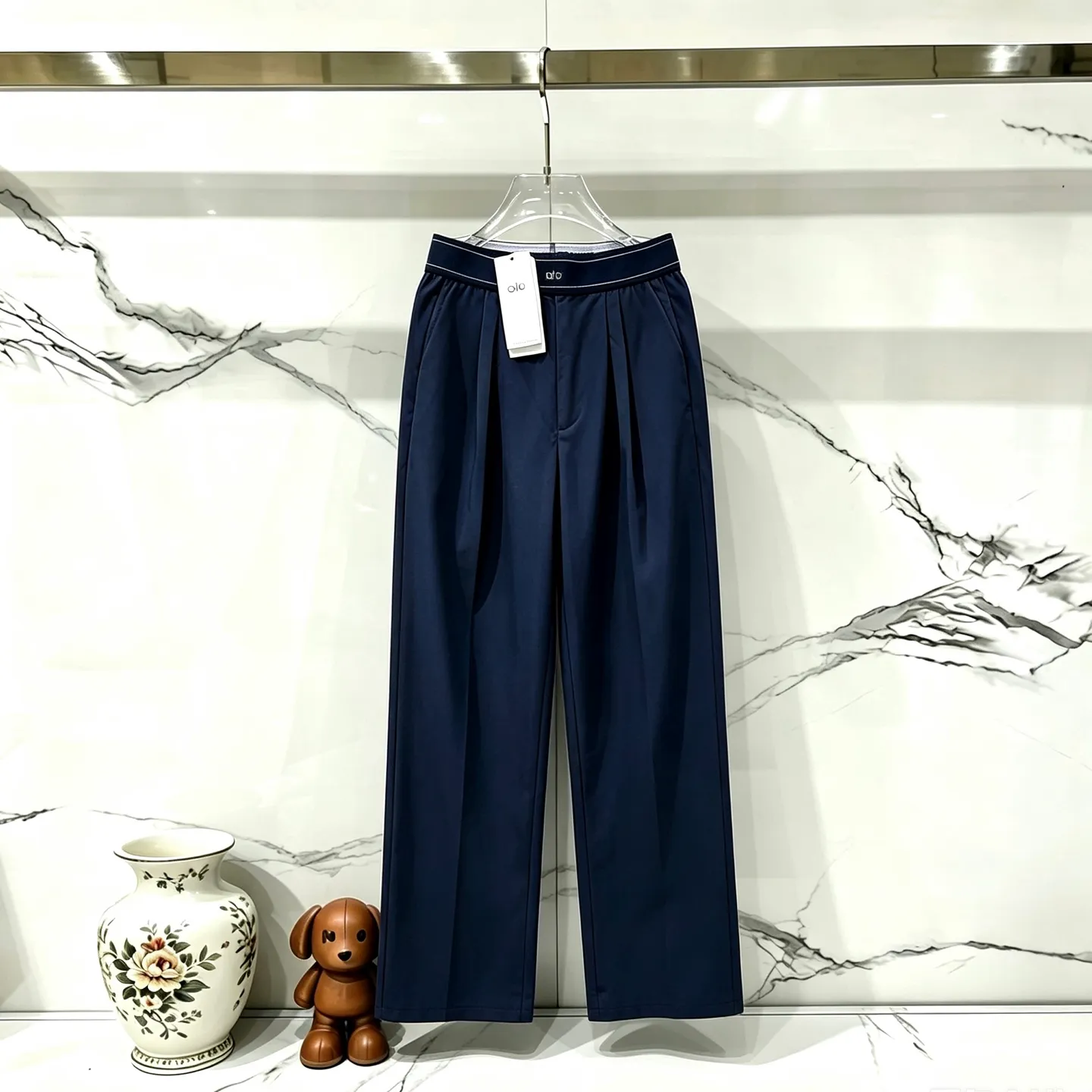 Style number: NH 08# Color: Black/Blue Size: S M L ✅ Versatile king for lazy people: super slim, suitable for sports, commuting and shopping. ✅ Details control ecstasy: with logo elastic waist, comfortable and not tight, with a sense of relaxation when walking.