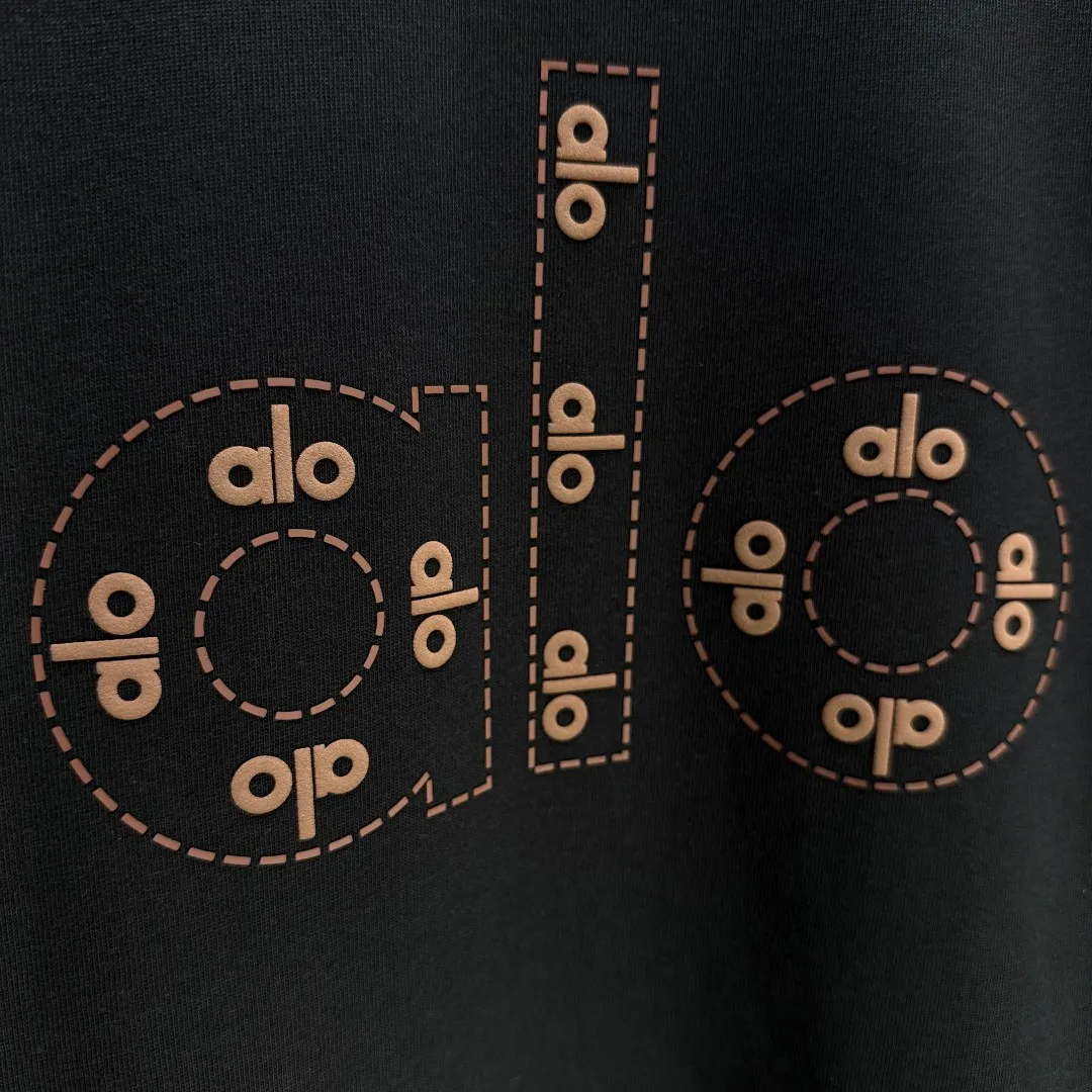 alo 2026 New Arrival T logo ：Black White Sizes：M-XXXL