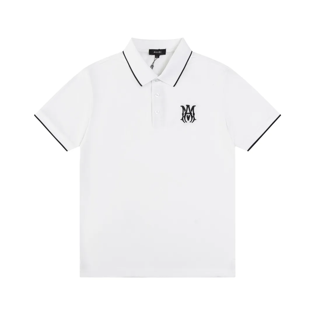 AMIRI/ ， 2025 Polo 、 Same Style 、 、 、 ， 、 、 Logo、 、 、Original 、 。 :White Size:M-3XL