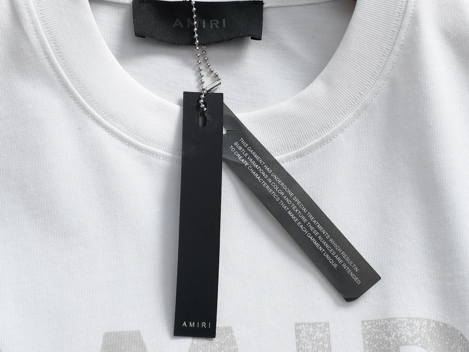 AMIRI Classic Logo ， Retro Same Style T Versatile Size：XS~L