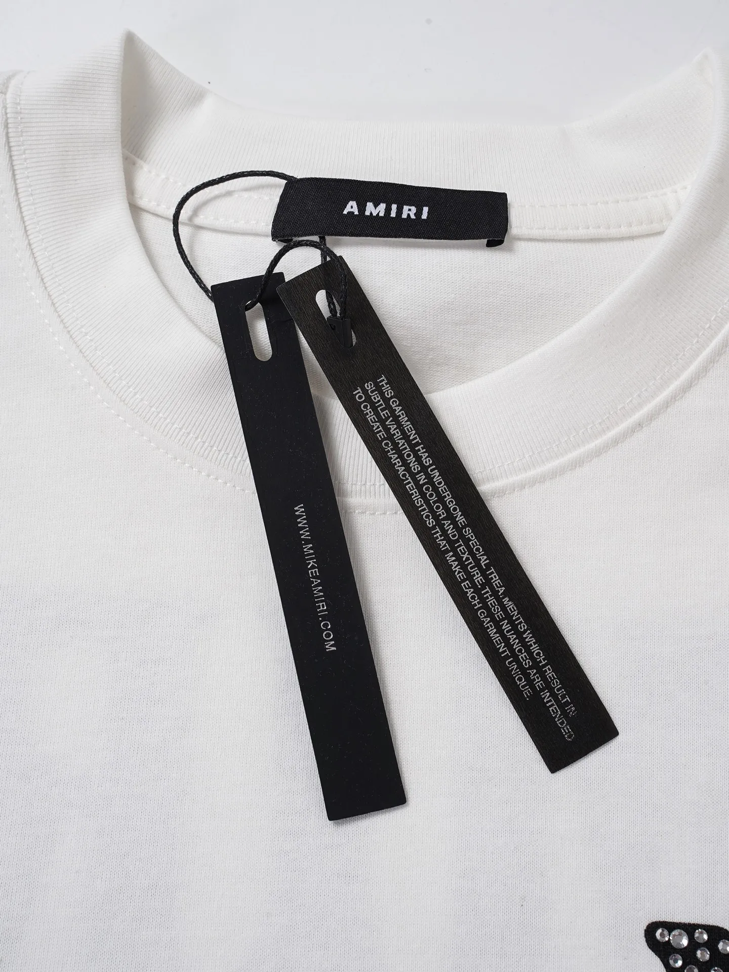100 AMIRI Logo Versatile ：Black White Size：S M L XL