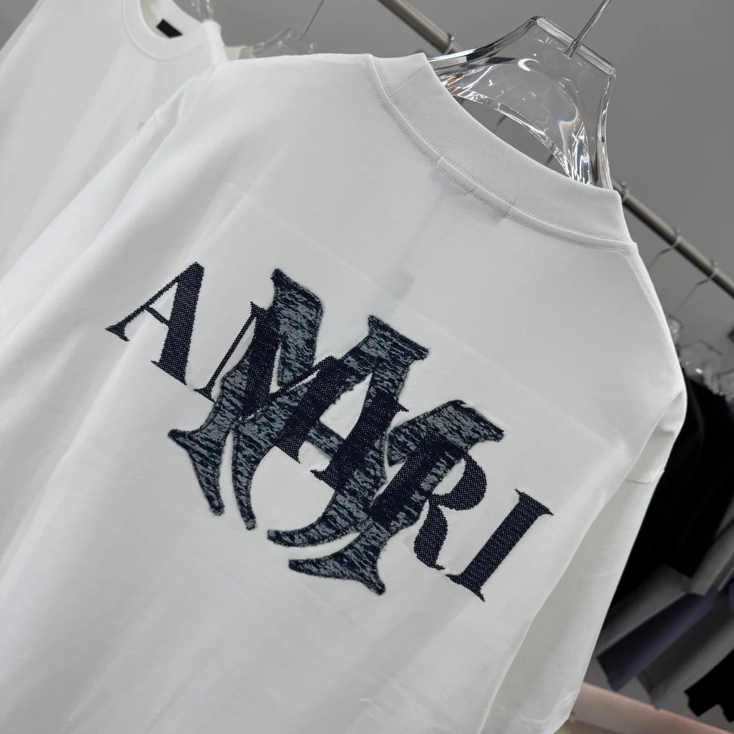 AMIRI 2026 New Arrival tee Same Style Size S M L XL XXL Black White