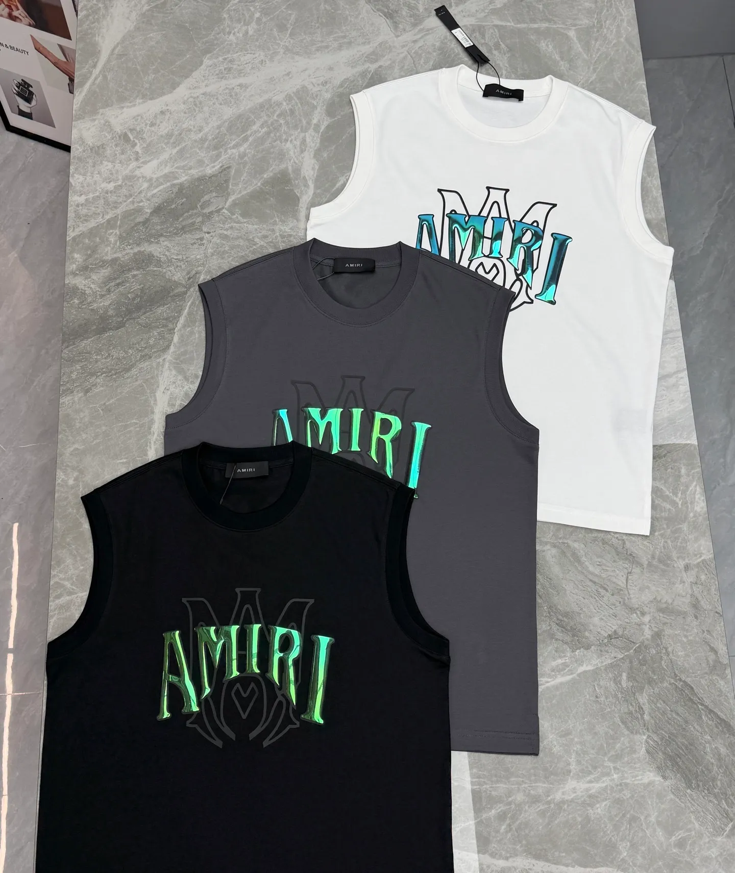 170 ⚜️AMIRI ，Black、Gray、White ， Logo+ ， 。 Quality ， Breathable. Breathable， ！ ， OK， 、 、 ， ， ！ ！ ：S-3XL ❗️（175/145 L）