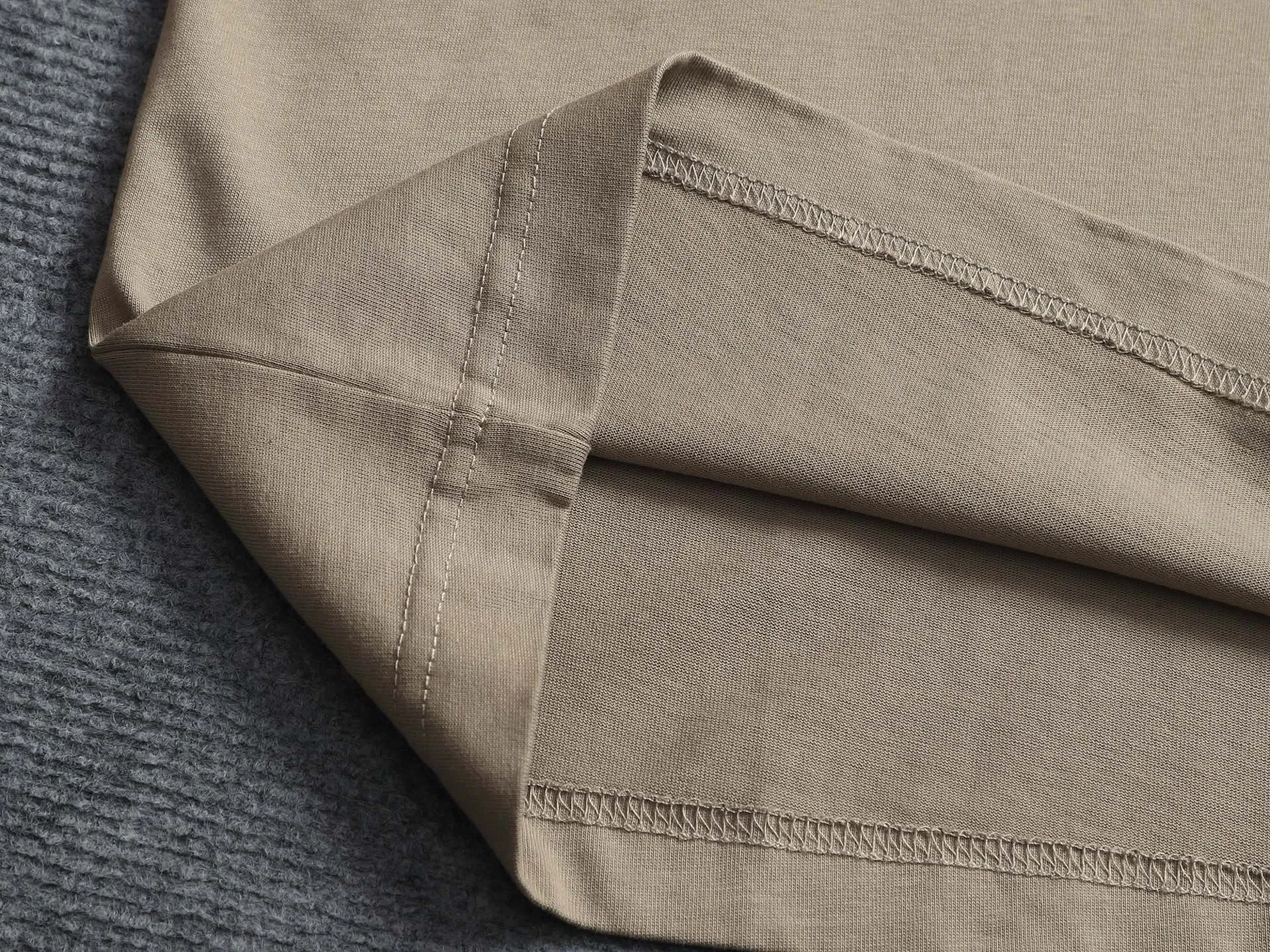 AMIRI Logo ， Same Style Versatile : Black White Khaki Size：S M L XL XXL