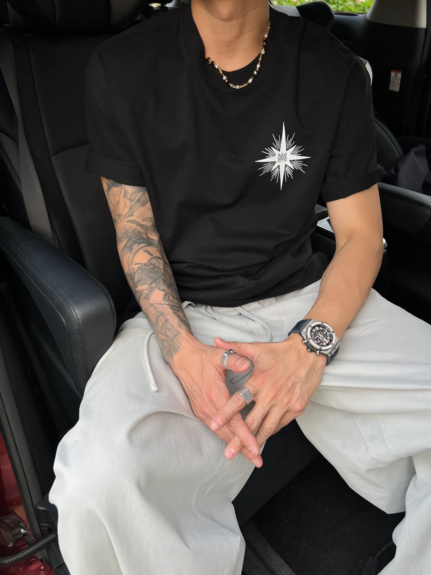 AMIRI 2026 ！ logo ， Breathable， Versatile ： Sizes：S-XXL