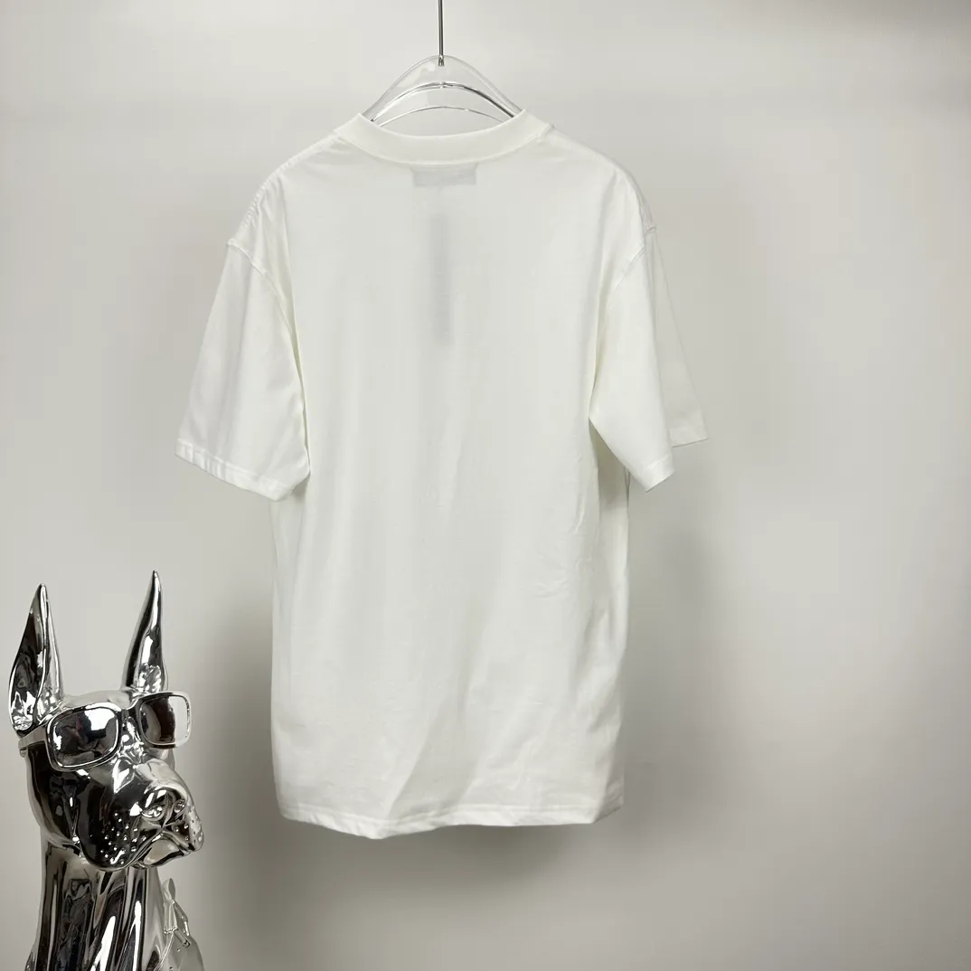 AMIRI 2024New Arrival logo T Same Style Quality😘😘 ➕ Versatile T 👍 ：Black、White Size：S-2XL