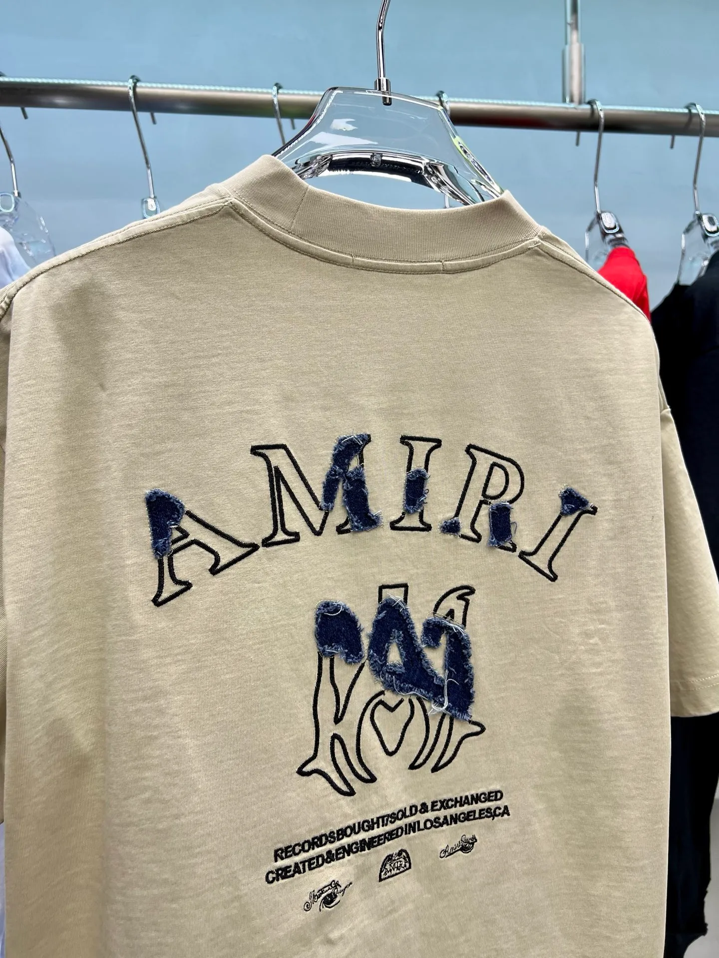 AMI 2026 New Arrival t Same Style S M L XL XXL Black White Khaki