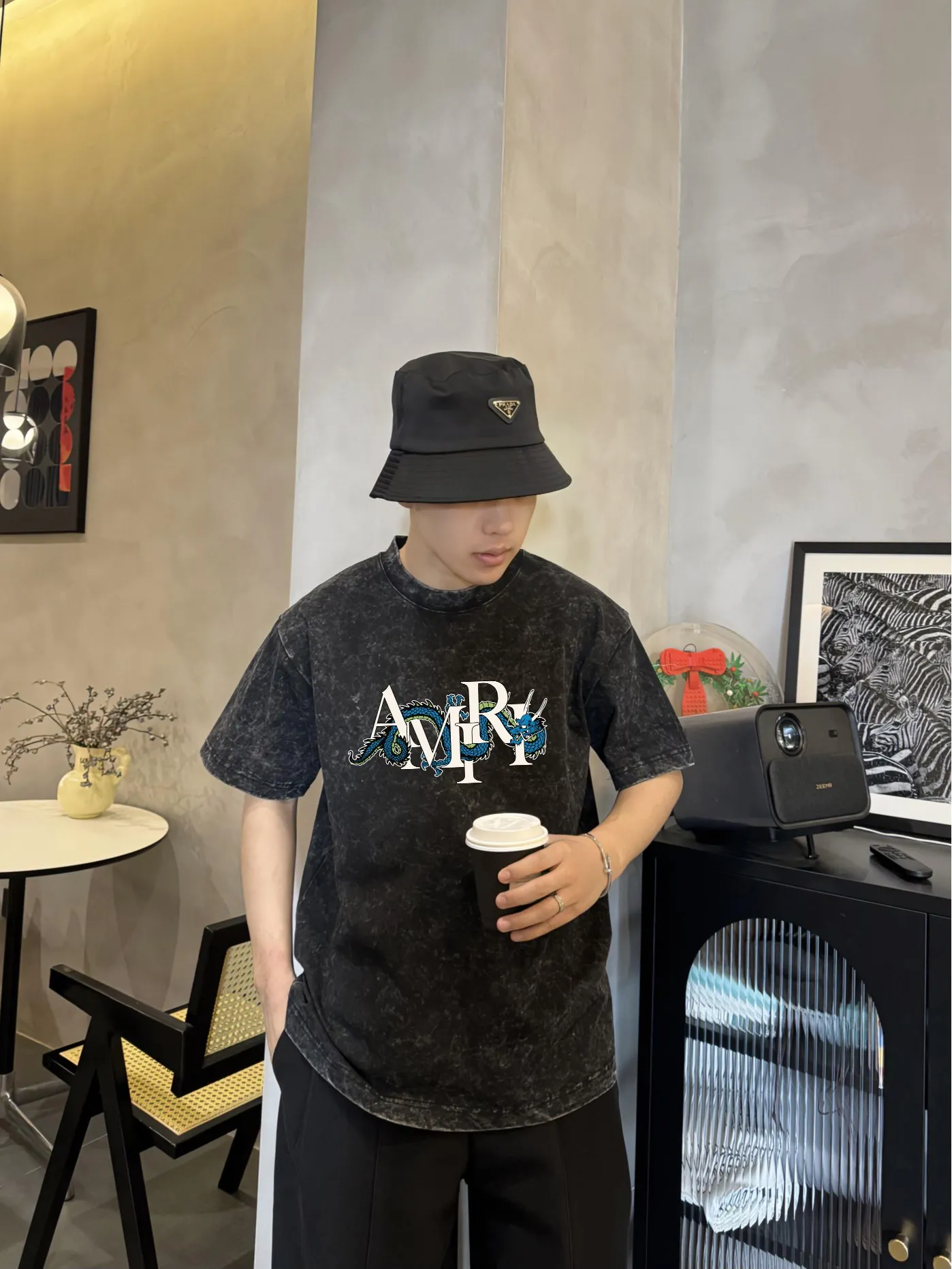 AMIRI 2024New Arrival Versatile Same Style S M L XL
