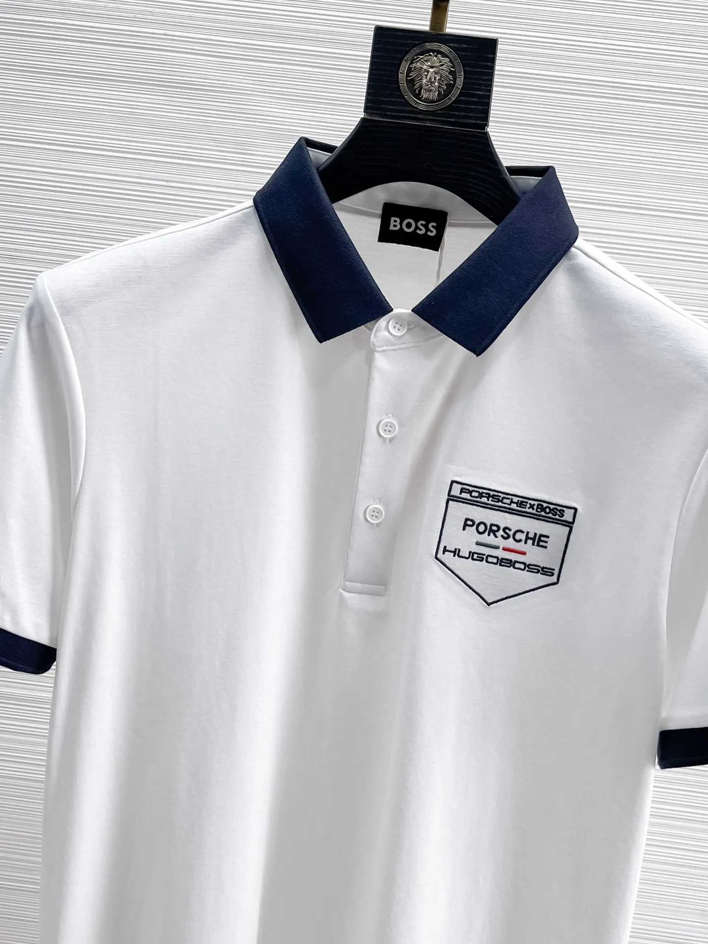 BOSS 2026ss New Arrival logo Polo ！Classic ，Premium ！ ， ，Quality / ， ！ 100% ， ，Breathable ， ！ Classic LOGO ， ，LOGO ， ， Classic ！ ， ， LOW ， Versatile Polo ！ ： Size：M-4xl， ！