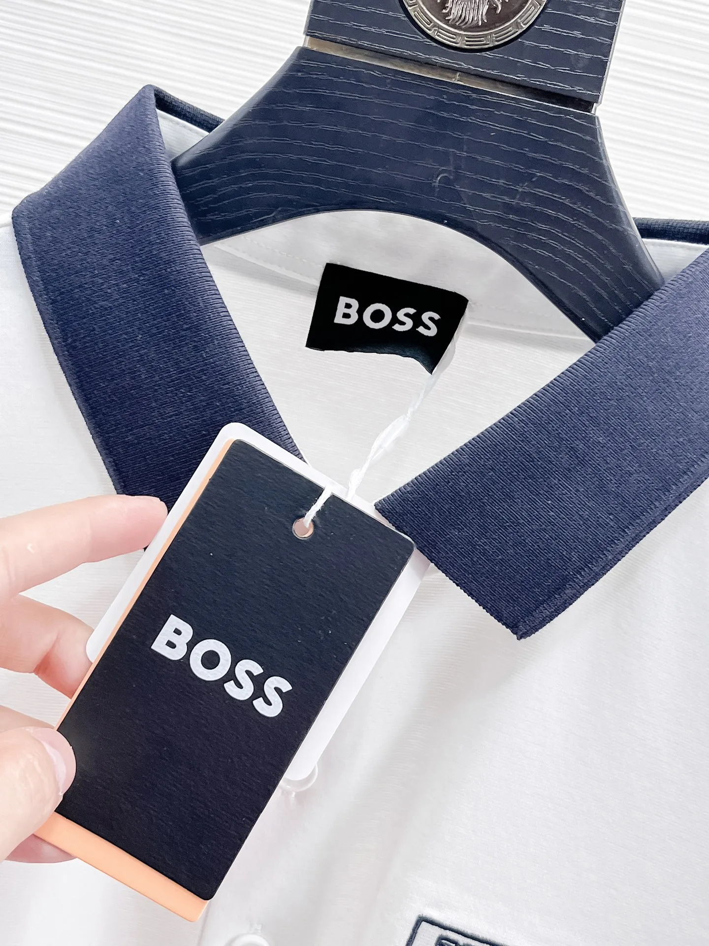BOSS 2026ss New Arrival logo Polo ！Classic ，Premium ！ ， ，Quality / ， ！ 100% ， ，Breathable ， ！ Classic LOGO ， ，LOGO ， ， Classic ！ ， ， LOW ， Versatile Polo ！ ： Size：M-4xl， ！