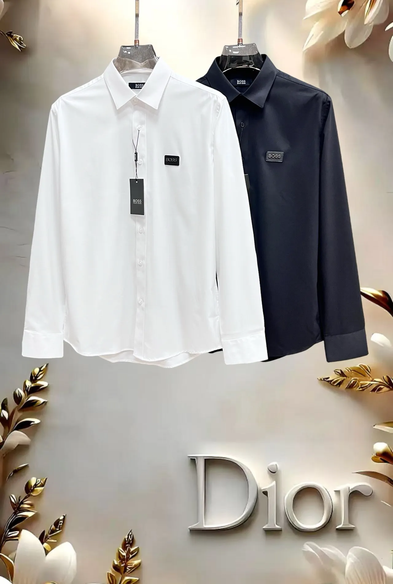 ⚜️BOSS ， ， ， 、 。 。 。Premium 。 ：Black、White ：38—44（M—4XL）