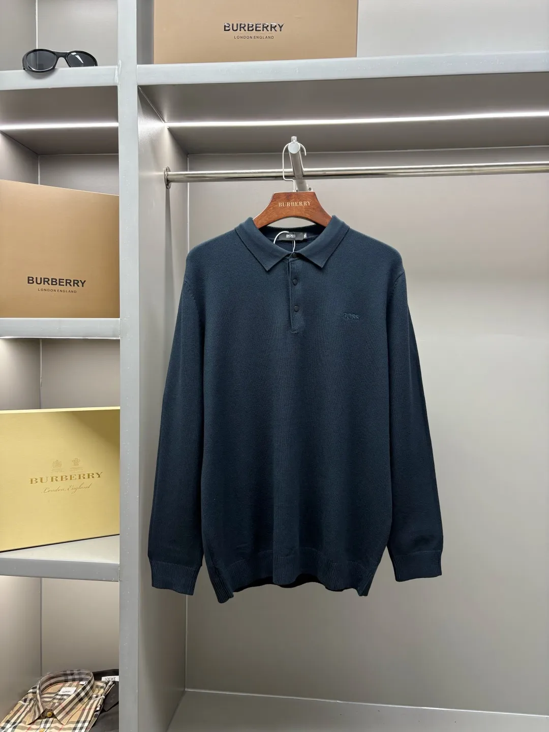 BOSS New Arrival Same Style ， Factory New Arrival Versatile : Black White Royal Blue Gray Green Red Size：L-4XL