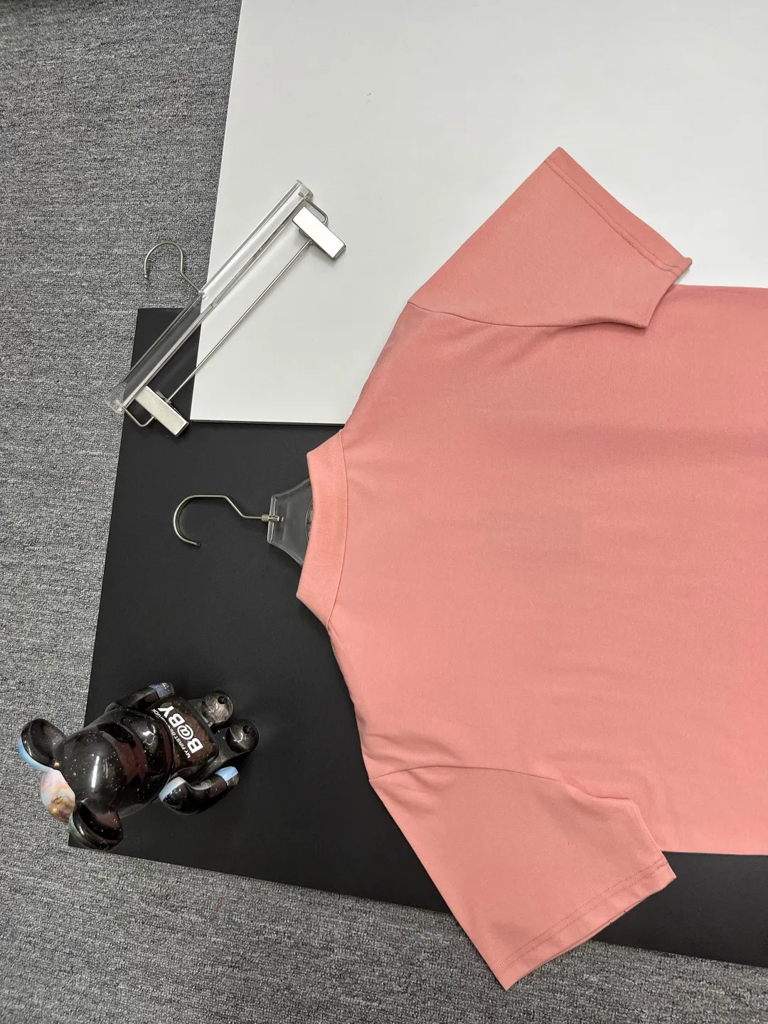 BOSS New Arrival Polo Same Style ， Factory New Arrival Versatile : Black White Pink Size：M-3XL