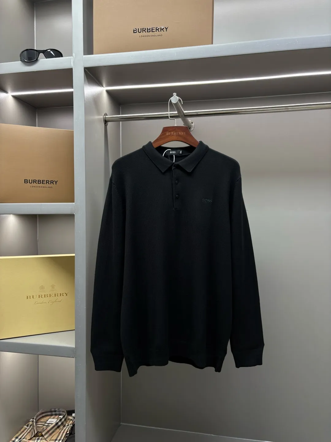 BOSS New Arrival Same Style ， Factory New Arrival Versatile : Black White Royal Blue Gray Green Red Size：L-4XL