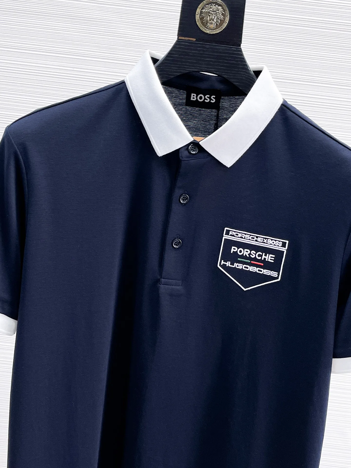 BOSS 2026ss New Arrival logo Polo ！Classic ，Premium ！ ， ，Quality / ， ！ 100% ， ，Breathable ， ！ Classic LOGO ， ，LOGO ， ， Classic ！ ， ， LOW ， Versatile Polo ！ ： Size：M-4xl， ！