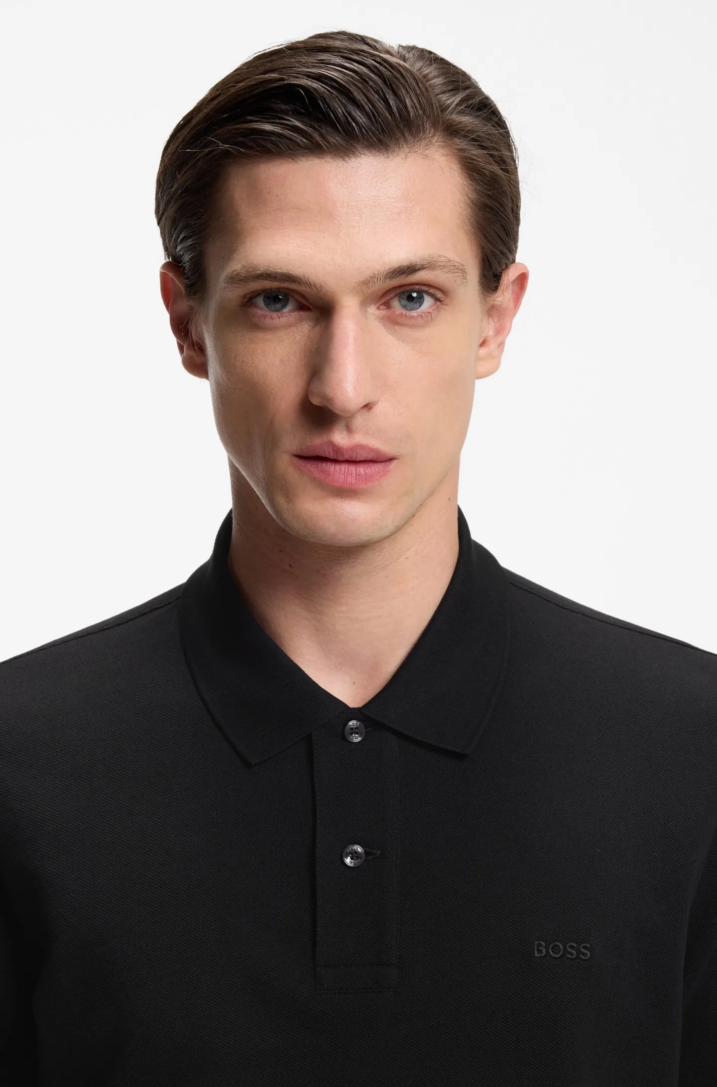 HUGO BOSSPremium POLO + 26 New Arrival Breathable ！ ！ ！ ！ ！ ！ ！ ：Black Navy Blue White Size S XL S： 70 100 47 100-120 M： 72 104 48 120-140 L： 74 108 49 140-160 XL： 76 114 50 160-180