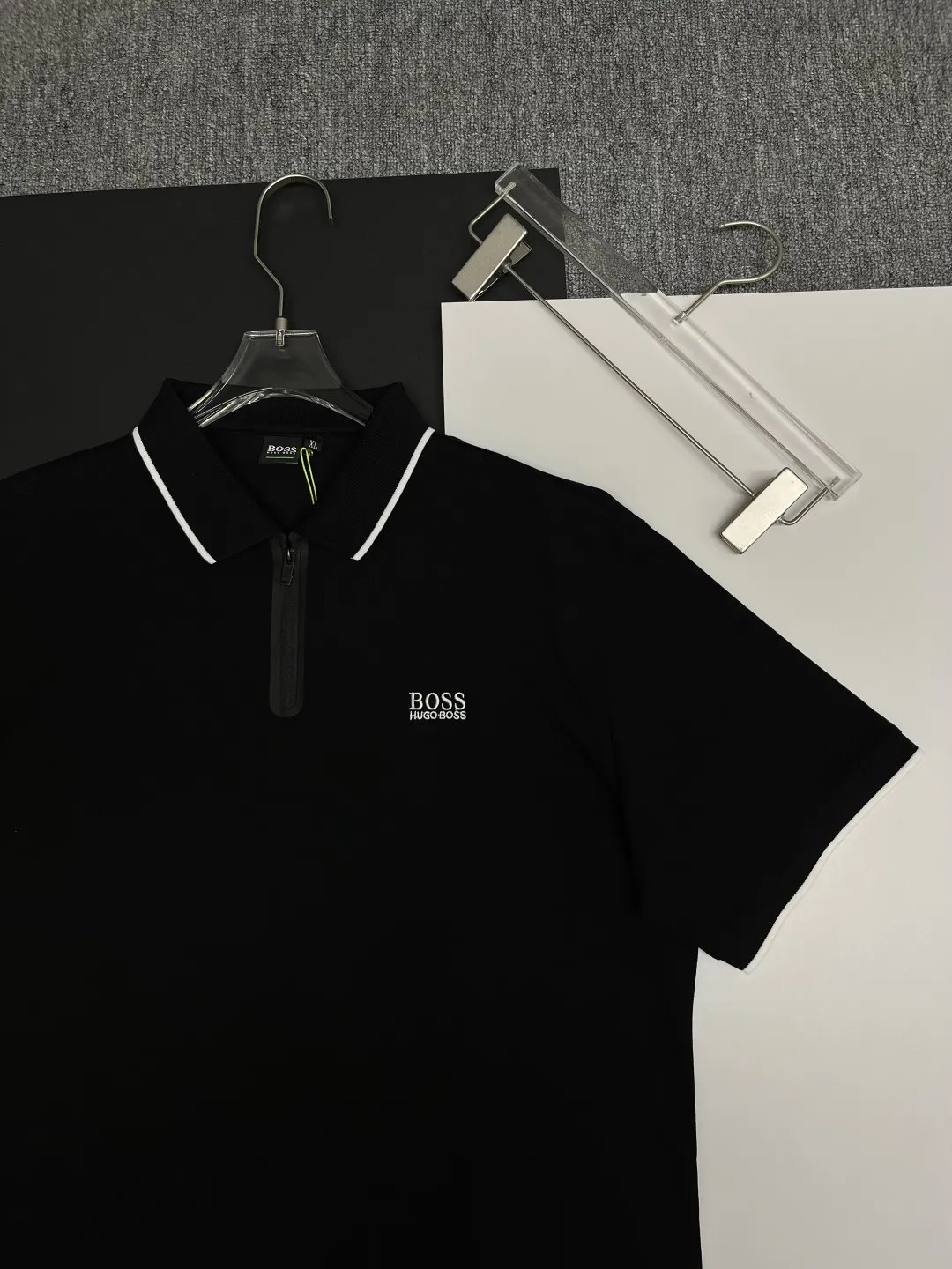 BOSS New Arrival Polo Same Style ， Factory New Arrival Versatile : Black White Royal Blue Red Size：M-XXXL
