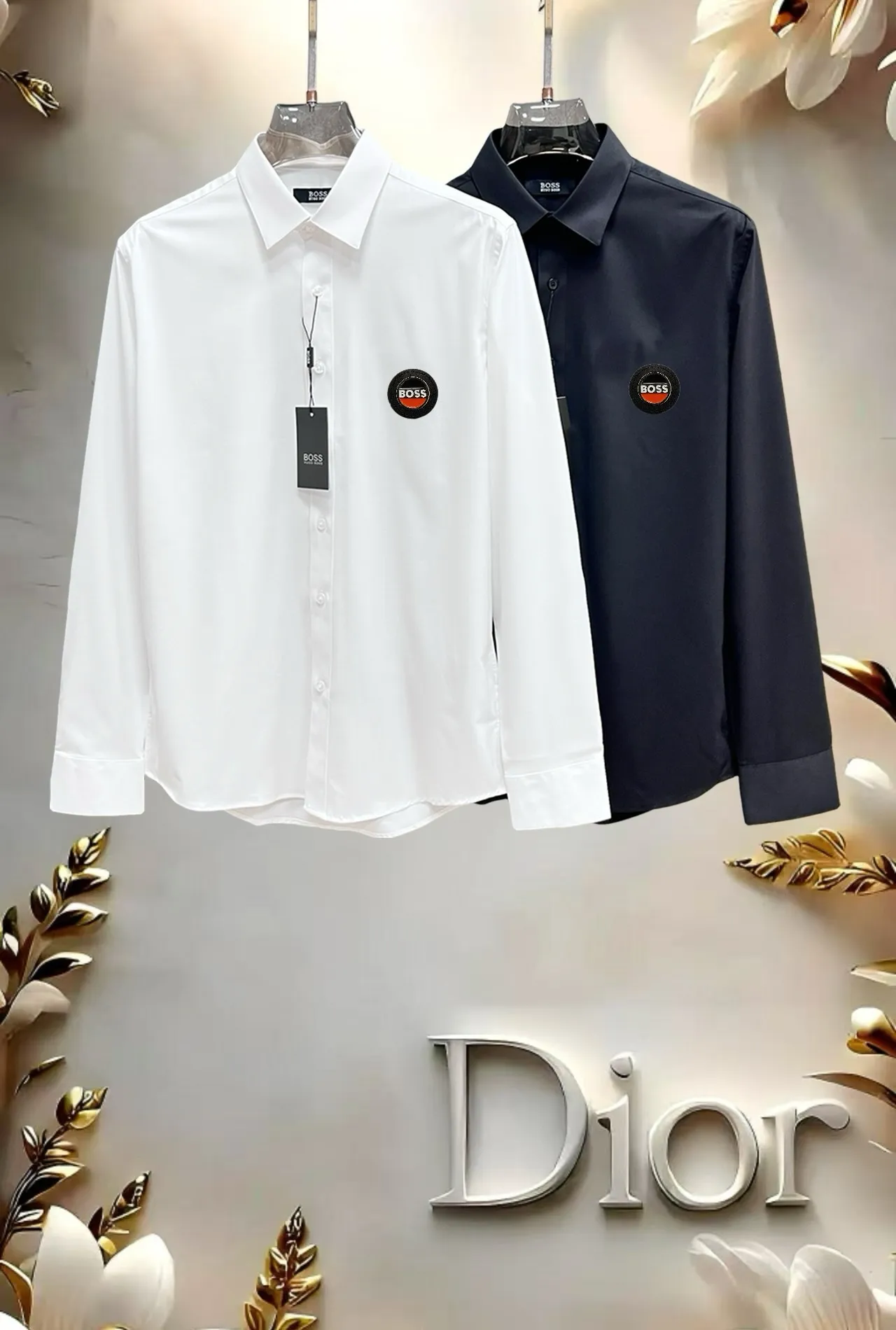 ⚜️BOSS ， ， ， 、 。 。 。Premium 。 ：Black、White ：38—44（M—4XL）