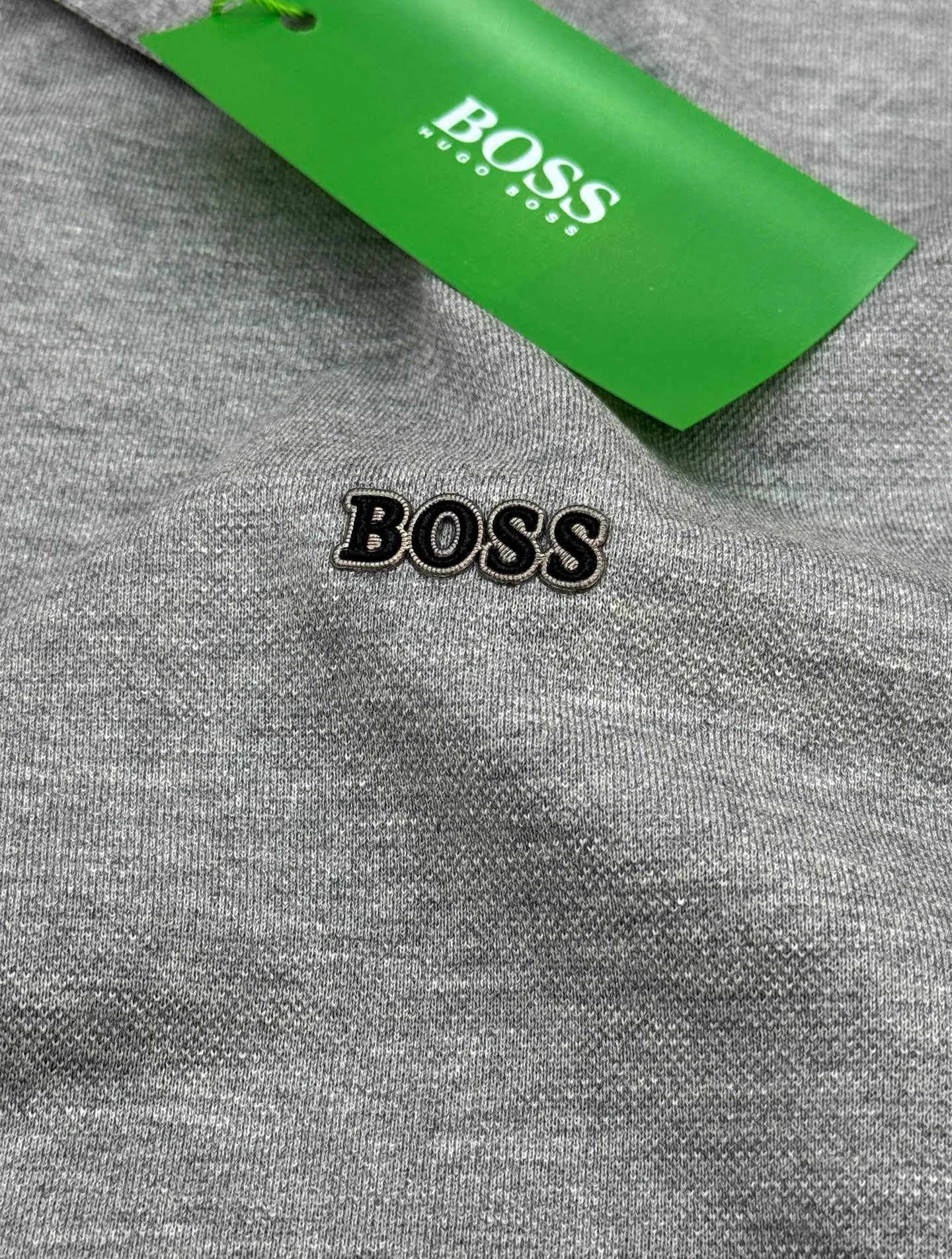 ⚜️ BOSS Classic Polo ， Quality ， Breathable， 。 ， “BOSS” ， .Black、Gray、White ，Versatile ， 。Green Authentic ， ， OK， 👔 ！Sizes：M-3XL（S 4XL ） ！175/140 L