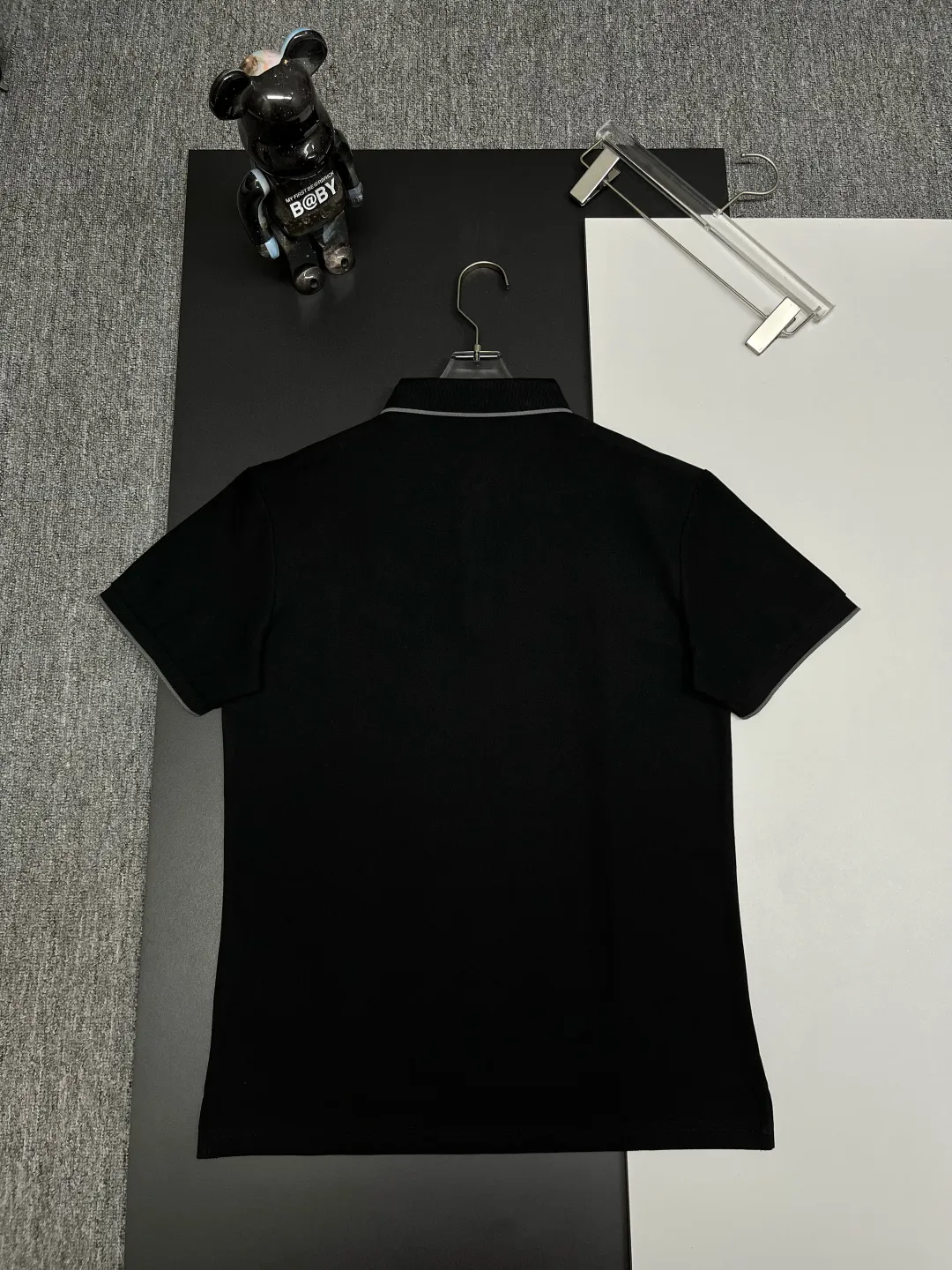 BOSS New Arrival Polo Same Style ， Factory New Arrival Versatile : Black White Blue Size：M-3XL