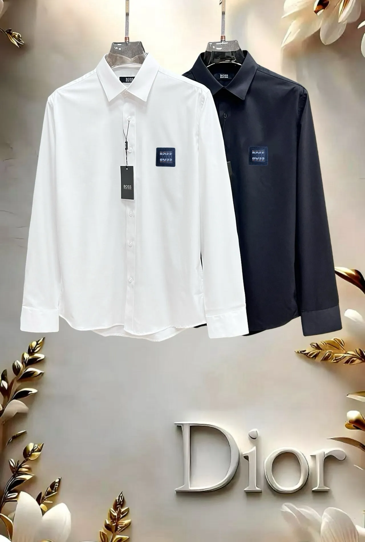 ⚜️BOSS ， ， ， 、 。 。 。Premium 。 ：Black、White ：38—44（M—4XL）