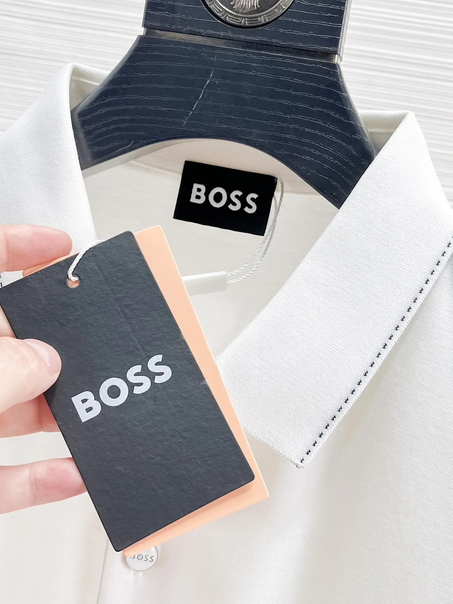 BOSS 2026ss New Arrival logo Polo ！Classic ，Premium ！ ， ，Quality / ， ！ 100% ， ，Breathable ， ！ Classic LOGO ， ，LOGO ， ， Classic ！ ， ， LOW ， Versatile Polo ！ ： Size：M-4xl， ！