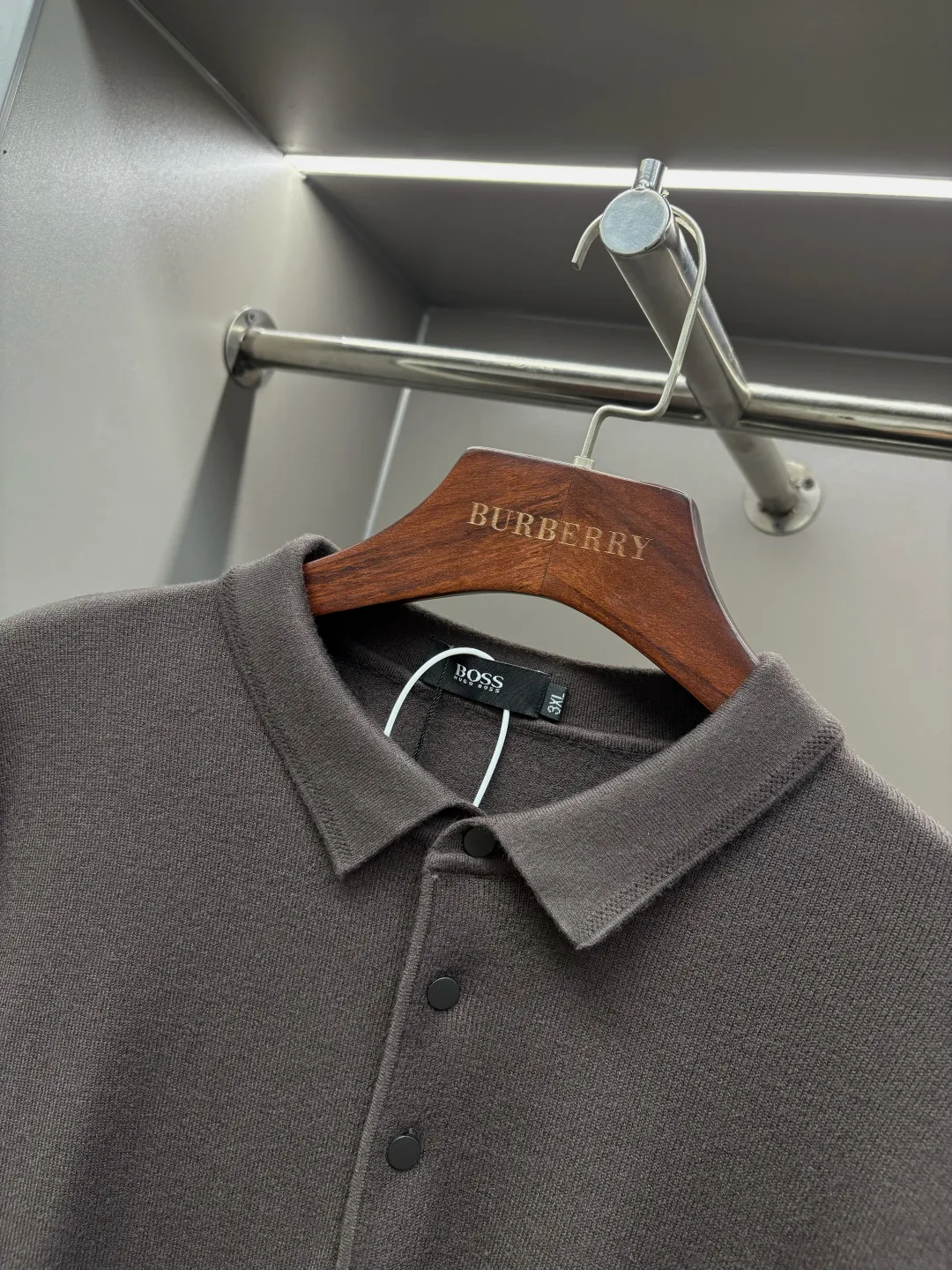 BOSS New Arrival Same Style ， Factory New Arrival Versatile : Black White Royal Blue Gray Green Red Size：L-4XL
