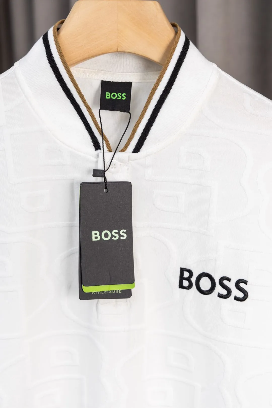 A 009 2025 BOSS Polo Hot Sale Polo ， ， logo , ！ ：White，Size：M～XXL