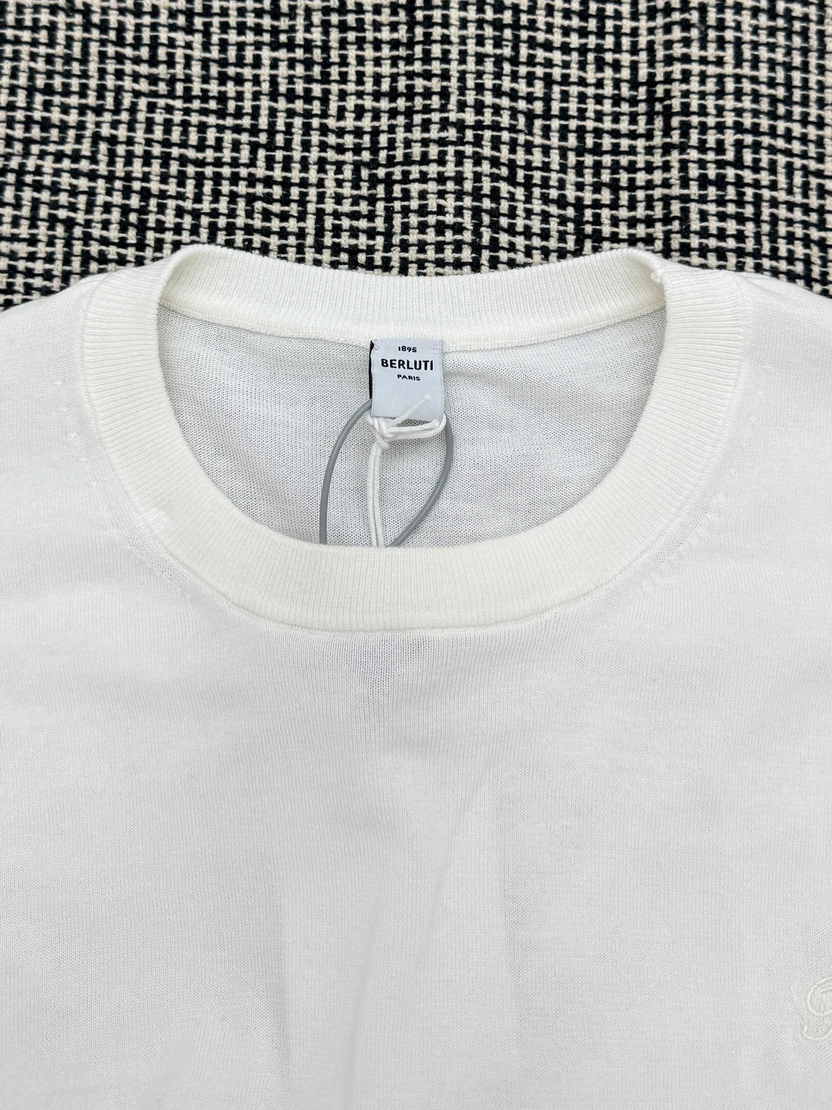 Berluti Thabor embroidered knitted short sleeves S/M/L/XL