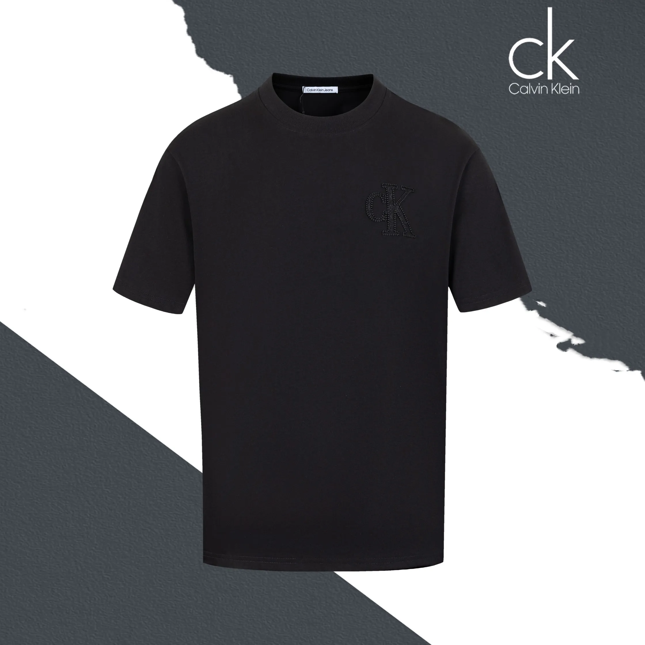 SL 76 ck logo Same Style 32 Breathable 1x 1 oversize 1:1 Premium :White Black Size:S-XL