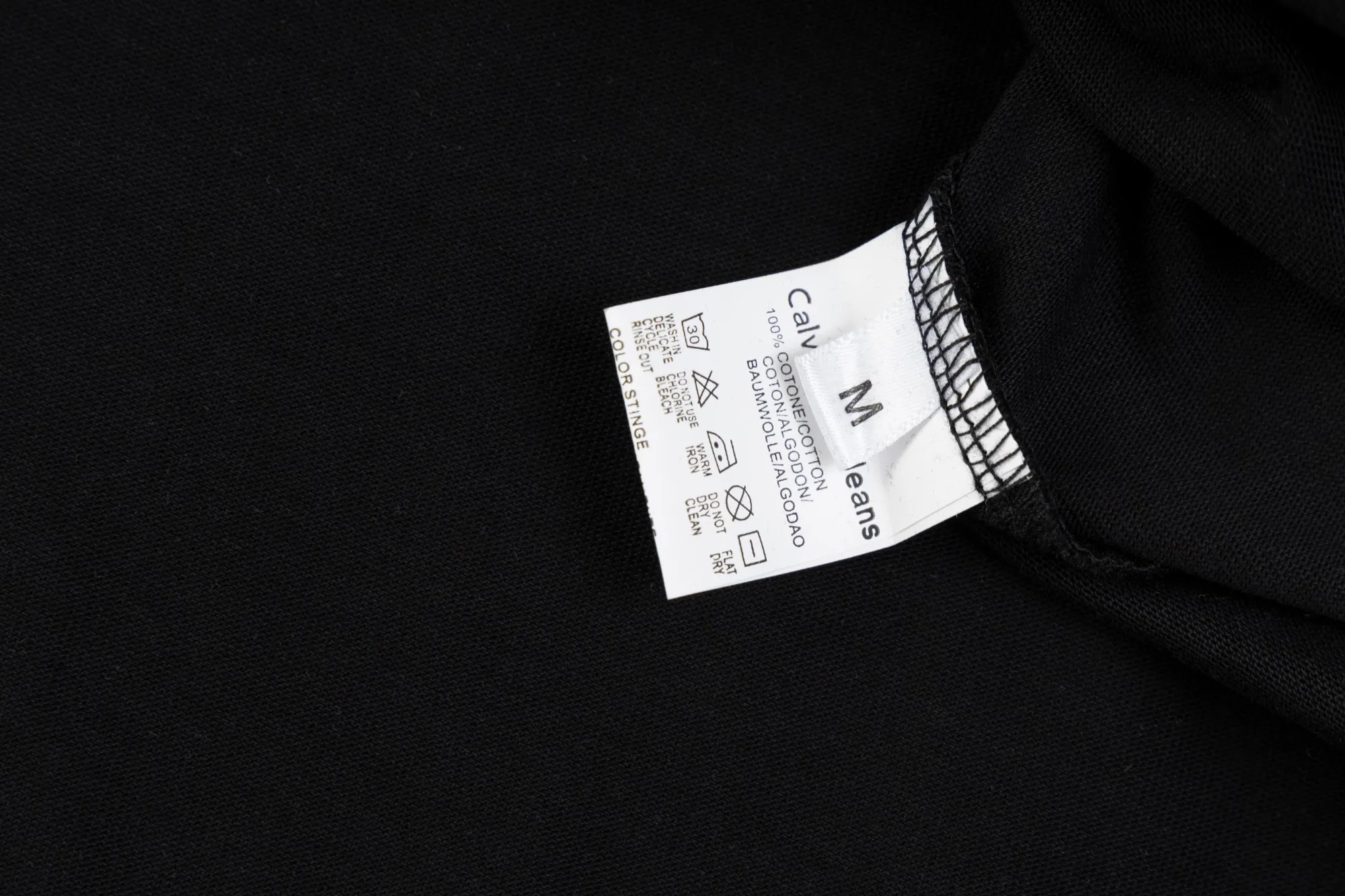 SL 76 ck logo Same Style 32 Breathable 1x 1 oversize 1:1 Premium :White Black Size:S-XL