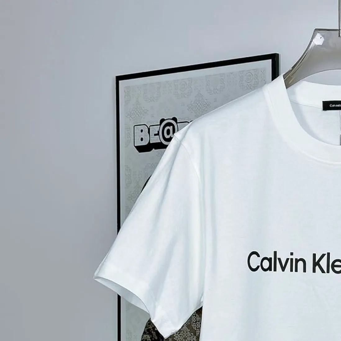 KK 07 CKClassic T ZPSame Style 32 Versatile Size:S M L XL Color:Black White