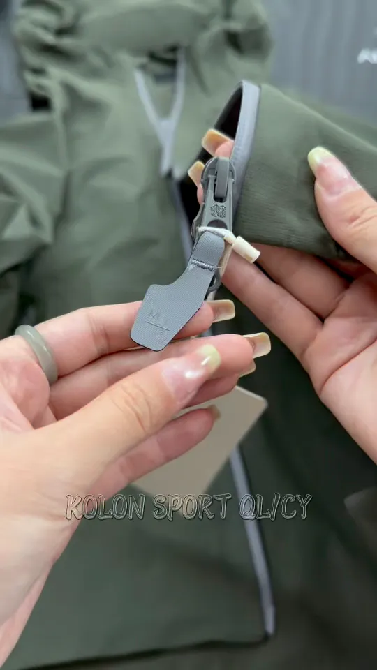 KOLON/Kelon M 1 soft shell gray green real shot video style number B 12