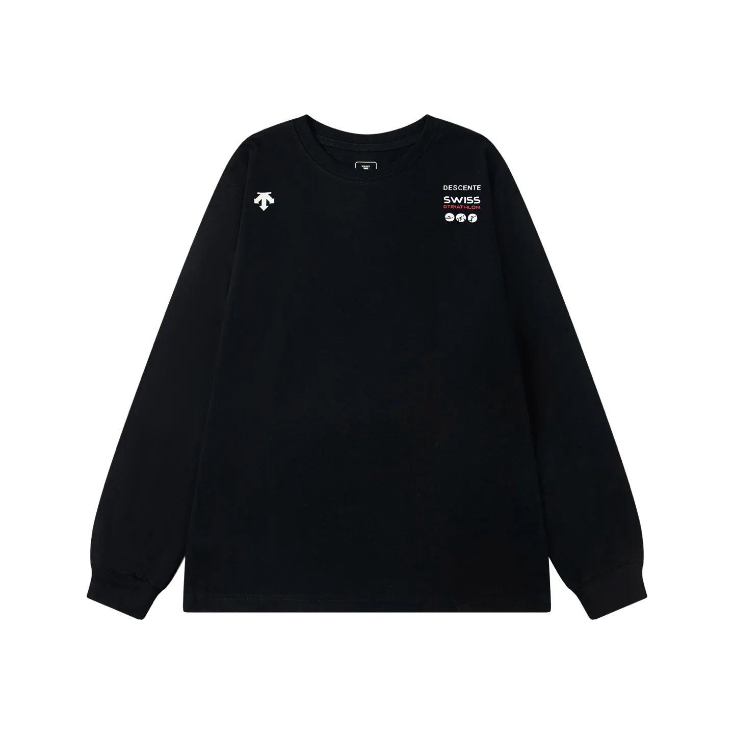 DESCENTE Series 32s Classic Same Style ：Black White Size：XS L