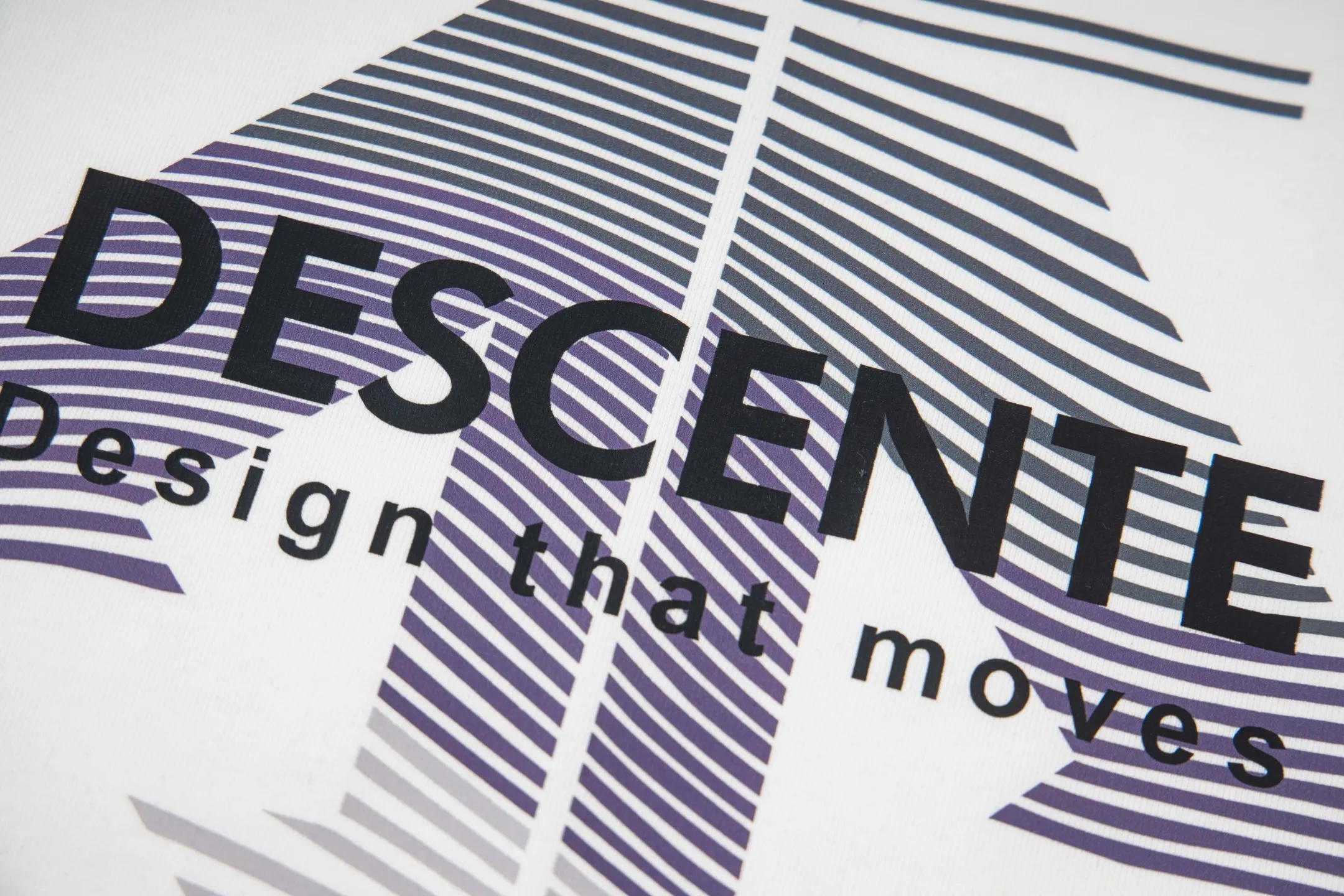 DESCENTE Series 32s Classic Same Style ：Black White Size：XS L