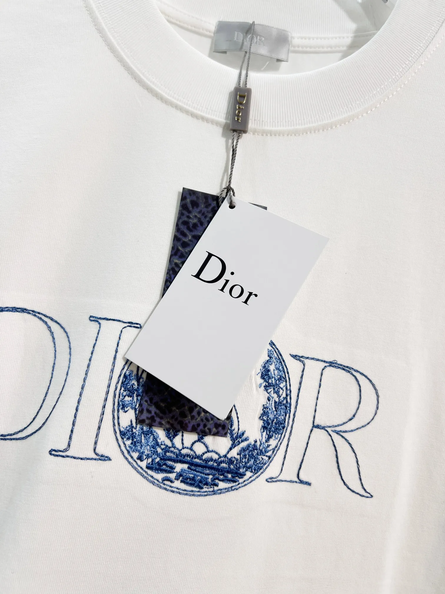 DIOR 2026New Arrival logo Same Style t 100％ 32 ：White Size：S M L XL