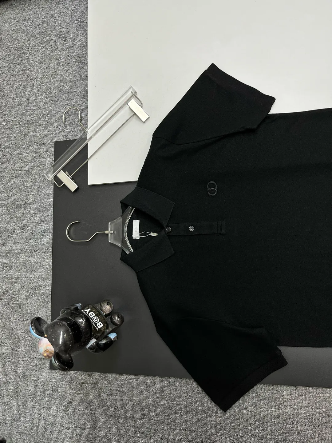 DIOR New Arrival Polo Same Style ， Factory New Arrival Versatile : Black White Size：S-XXL
