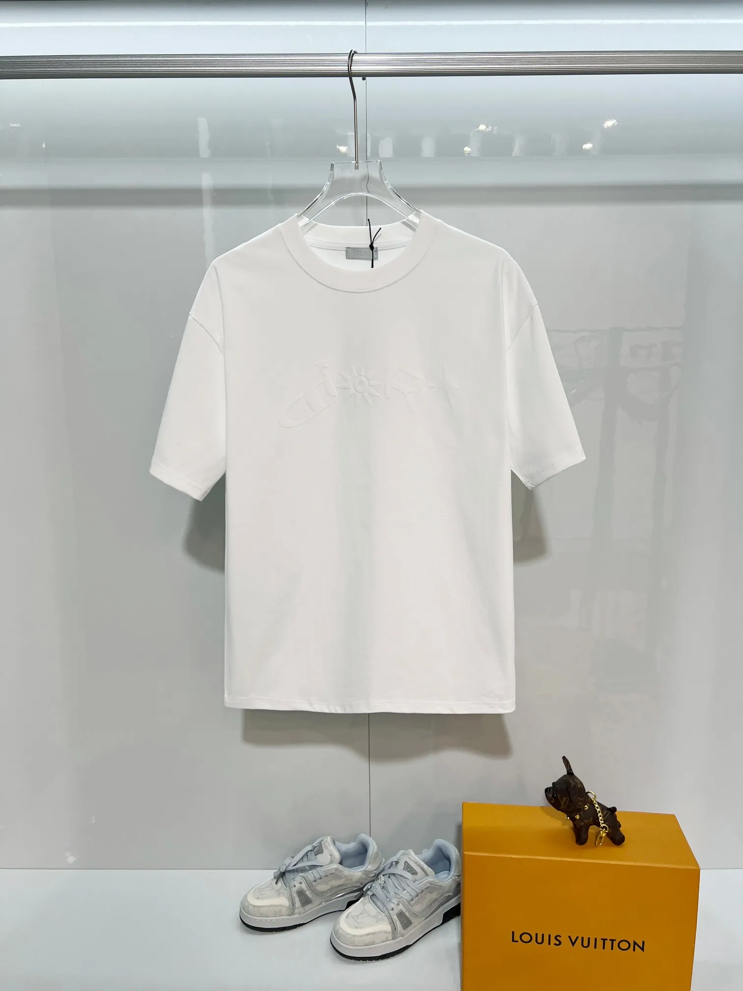 Dior 2026New Arrival logo Same Style t 100％ 32 ：White Size：S M L XL