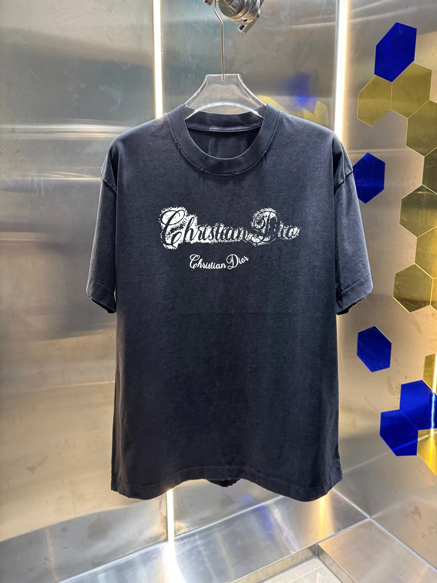Dio *2026 New Arrival tee Same Style : Black White Size :S M L XL XXL ​