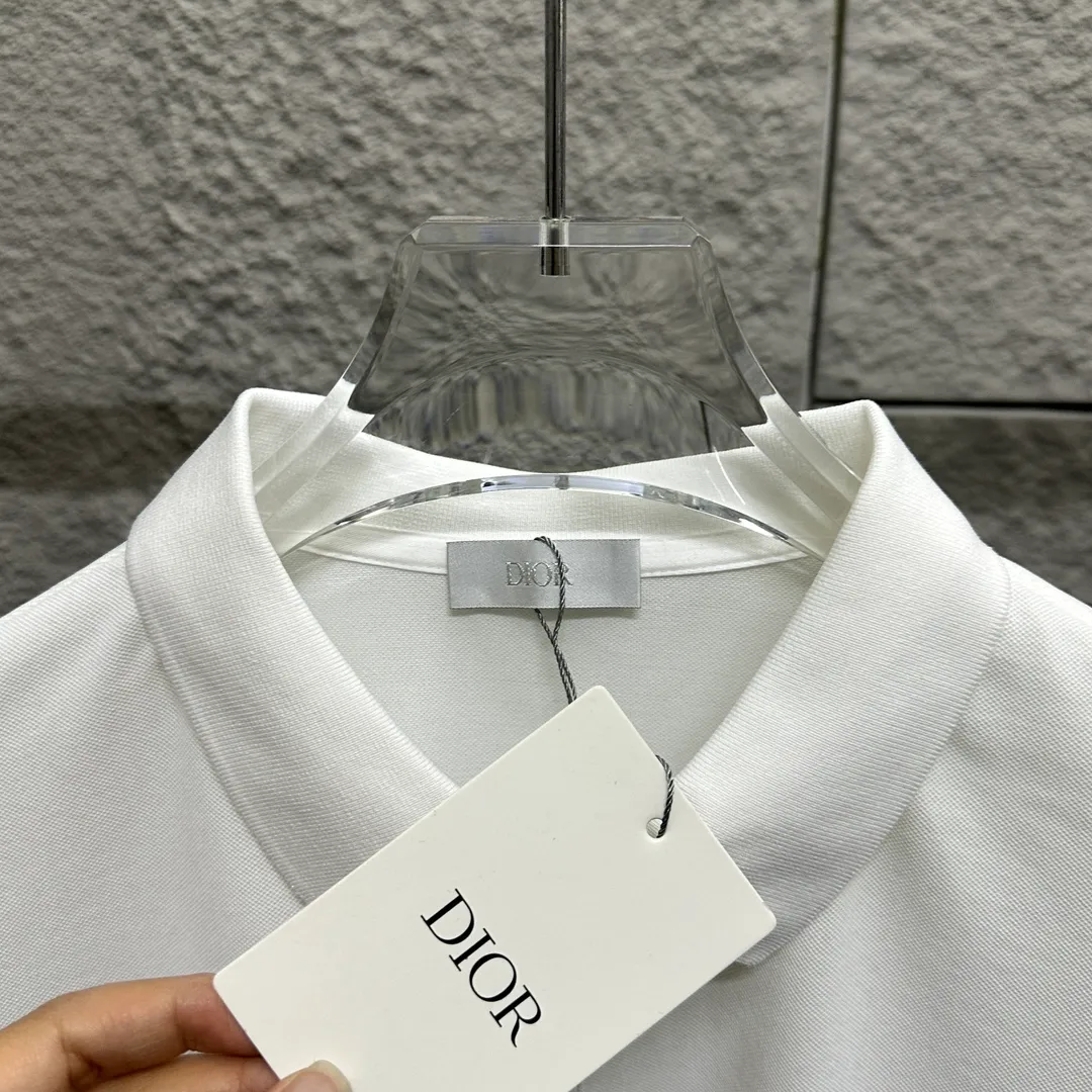 Dio* * POLO 2025 New Arrival CD polo Same Style Size： M L XL 2XL 3XL ：Black White