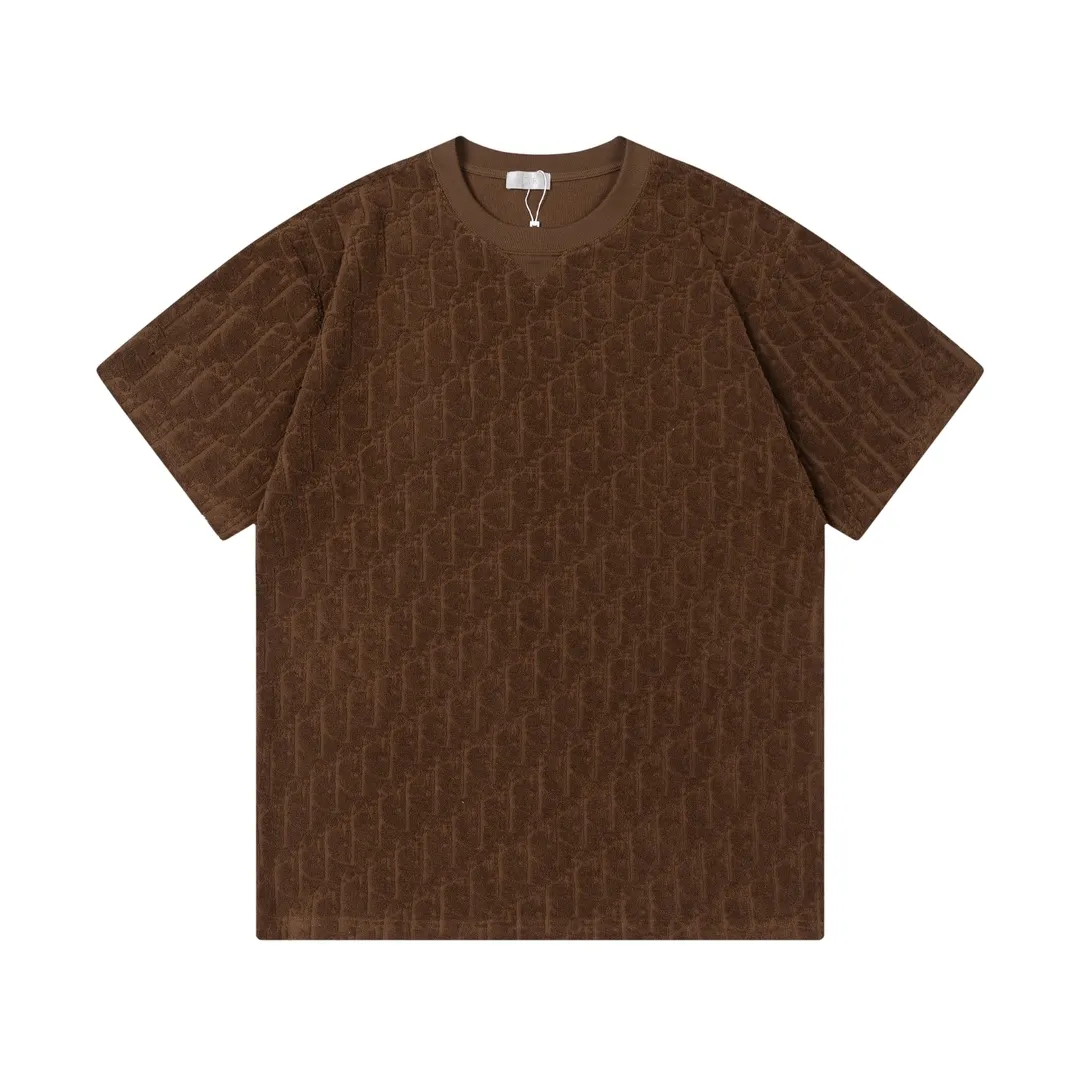 Dior 2025 New Arrival logo Same Style t ：Coffee Brown Size：XS-L