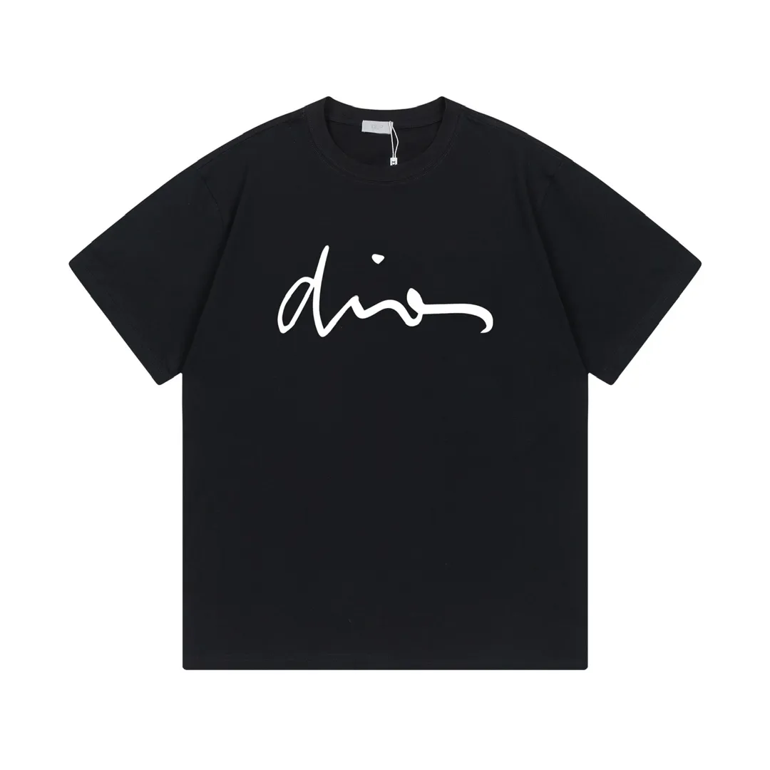 DIOR 2025New Arrival logo Same Style t 100％ 32 ：Black Size：XS S M L