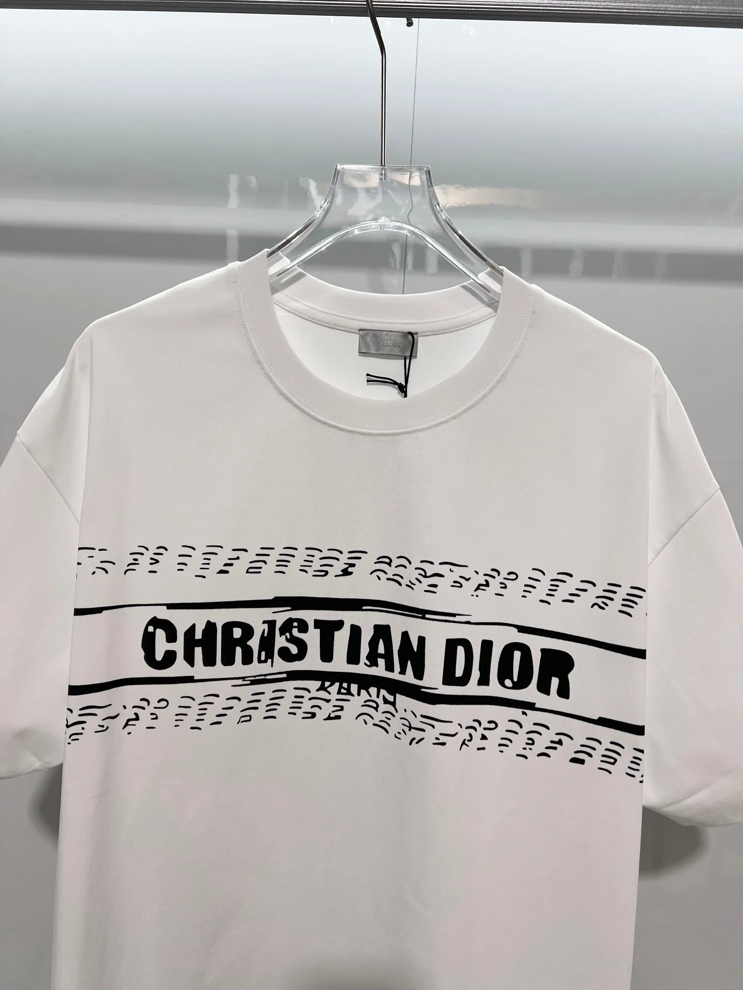DIOR 2026New Arrival logo Same Style t 100％ 32 ：White Size：S M L XL