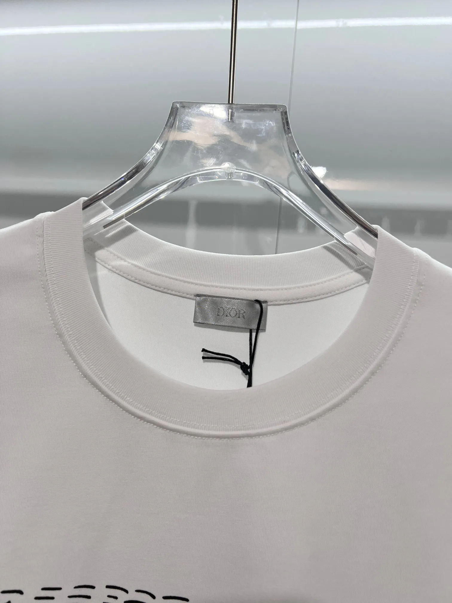 DIOR 2026New Arrival logo Same Style t 100％ 32 ：White Size：S M L XL