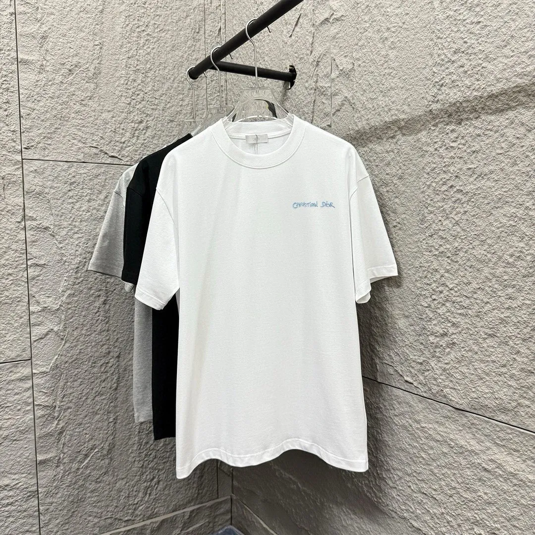 Dio * 2025 New Arrival Classic T Same Style ：Black White Gray Size： S （90-130 ） M （120-150 ） L （140-165 ） XL （160-180 ） XXL （180 ）