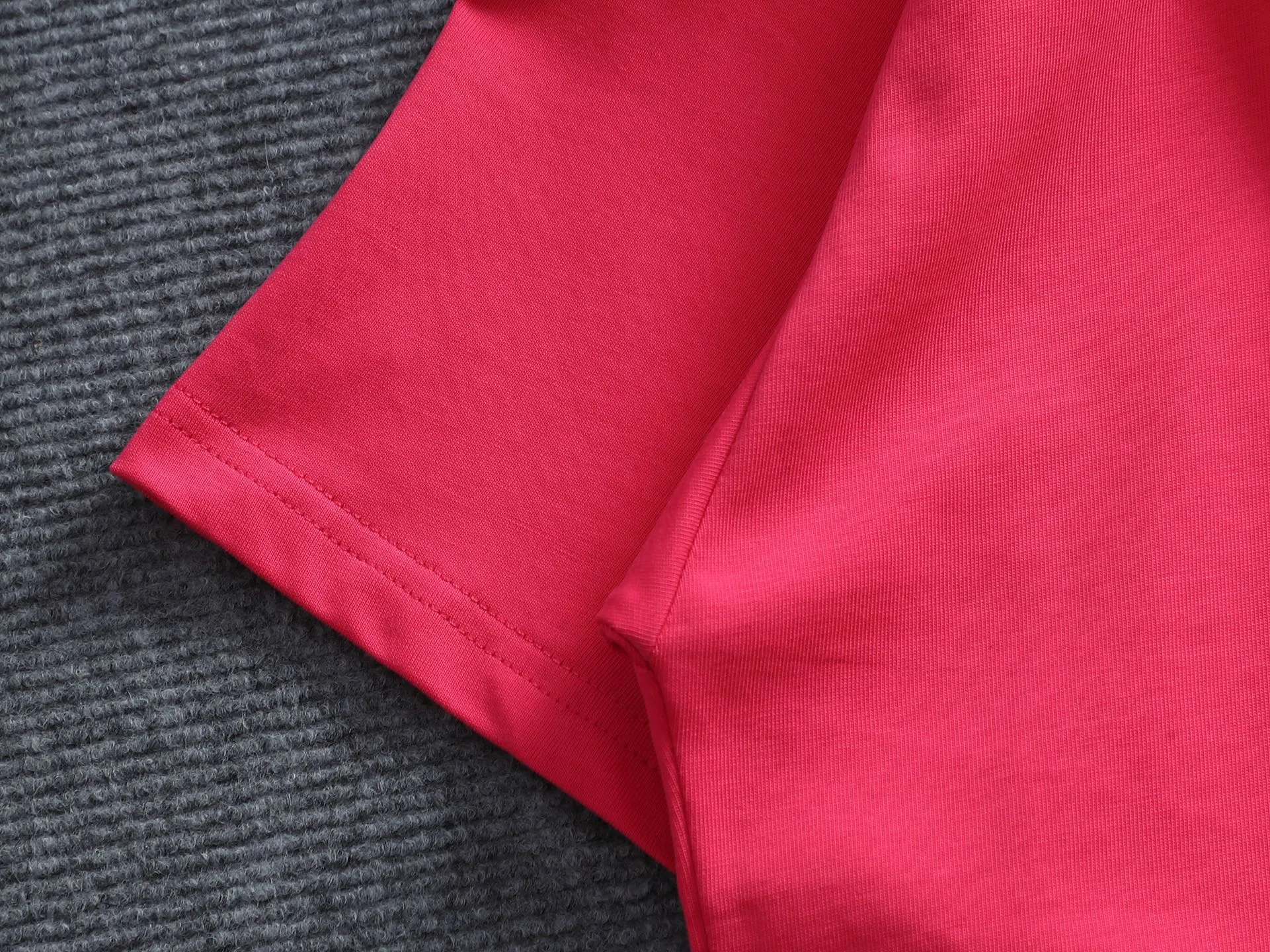 DIOR CD Classic 🪡 Logo ， Retro Same Style T Versatile : Black White Orange Red Khaki Size：XS~L