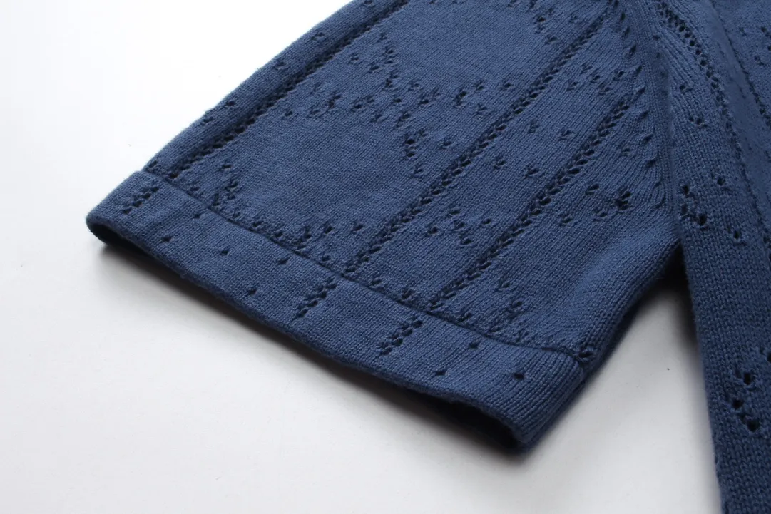 Dior CD 2024SS POLO。 New Arrival polo 150D/48F +40 ， Y ， ， 24 ， ， ， logo ， 26s Blue/ ， Same Style！ Sizes：XS-L.