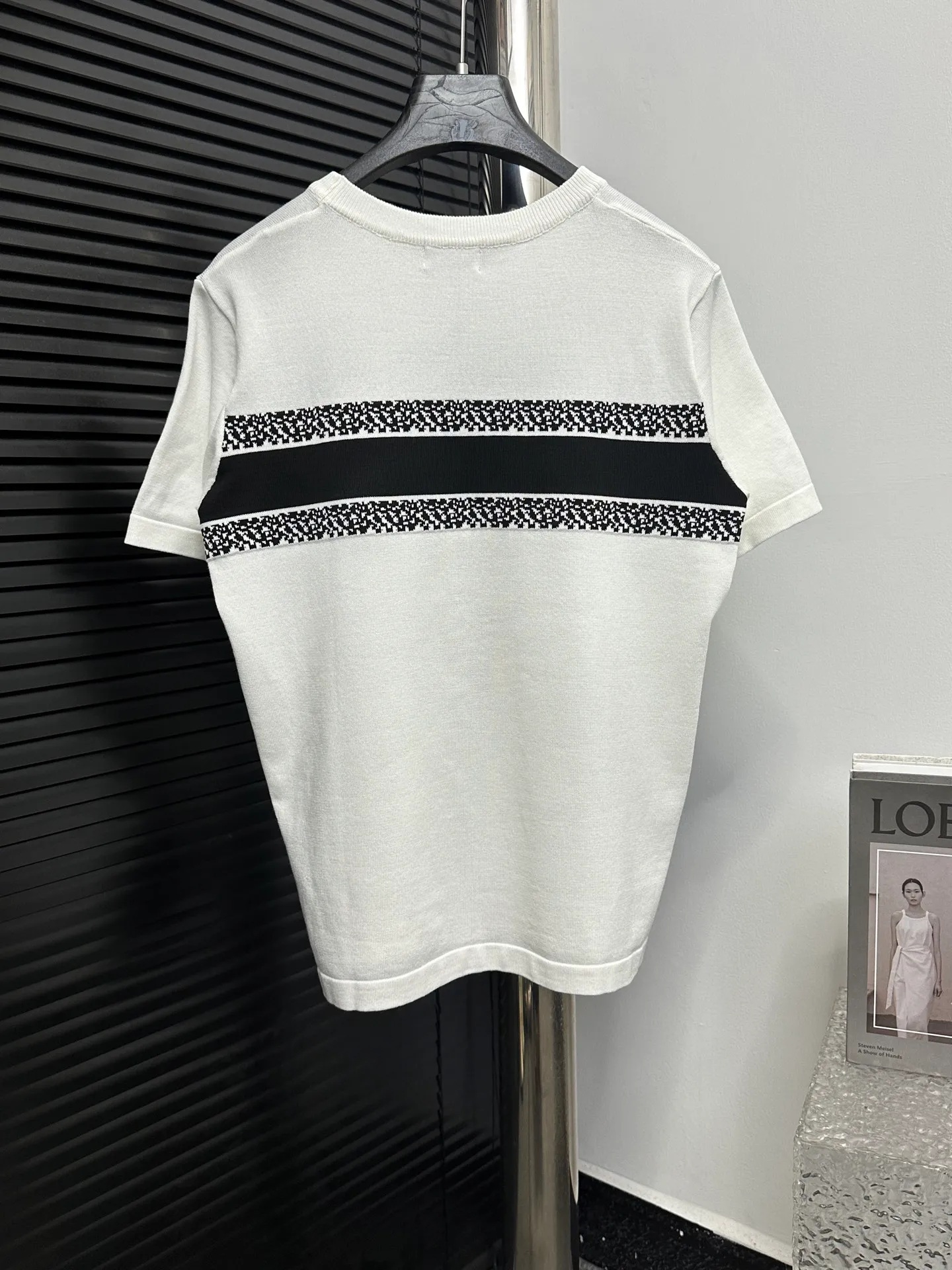 【DIOR】 T Same Style Classic Series ， ， Breathable， ， ， Breathable ， Quality， ：White Black Size：S M L XL