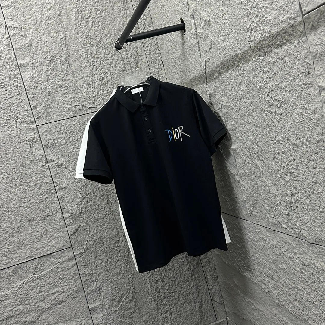 Dio* * POLO 2025 New Arrival polo Same Style Size： M L XL 2XL 3XL ：Black White