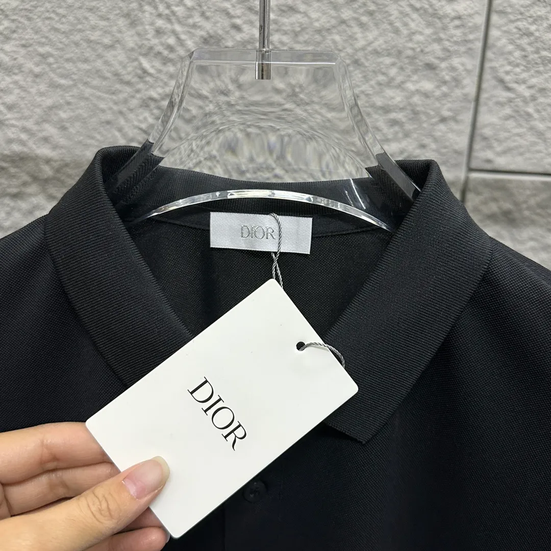 Dio* * POLO 2025 New Arrival polo Same Style Size： M L XL 2XL 3XL ：Black White